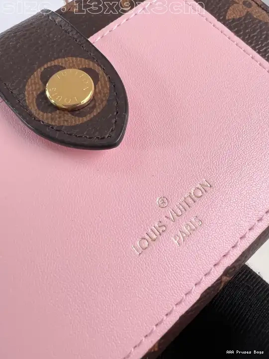 AAA Replica Ru cm Juliette LOUIS WALLET-13*9*3 VUITTON 0601